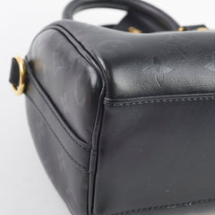 Louis Vuitton Speedy BB Black Ink Black Monogram