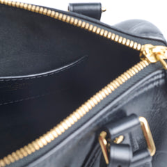 Louis Vuitton Speedy BB Black Ink Black Monogram