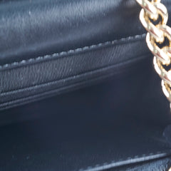 Chanel Boy Wallet On Chain Caviar Black GHW