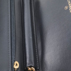Chanel Boy Wallet On Chain Caviar Black GHW