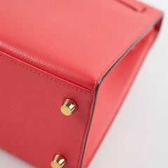 Hermes Kelly 25 Epsom Sellier Rose Jaipur X Stamp 2016