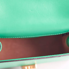Gucci Sylvie Mini Top Handle Green