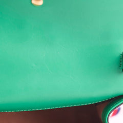 Gucci Sylvie Mini Top Handle Green