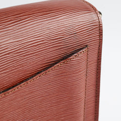 Louis Vuitton Vintage Crossbody Bag Epi Leather Tan Brown