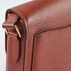 Louis Vuitton Vintage Crossbody Bag Epi Leather Tan Brown