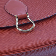 Louis Vuitton Vintage Crossbody Bag Epi Leather Tan Brown