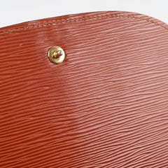 Louis Vuitton Vintage Crossbody Bag Epi Leather Tan Brown