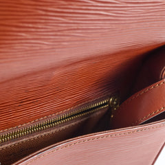 Louis Vuitton Vintage Crossbody Bag Epi Leather Tan Brown