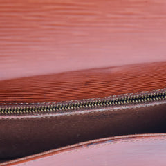 Louis Vuitton Vintage Crossbody Bag Epi Leather Tan Brown