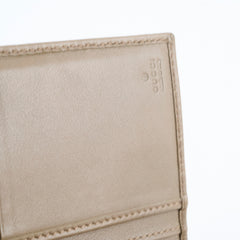 Gucci GG Supreme Leather Long Wallet Brown