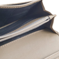 Gucci GG Supreme Leather Long Wallet Brown