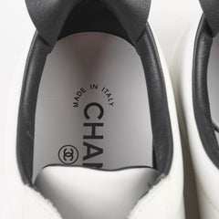 Chanel Women's Sneakers White Size 37.5