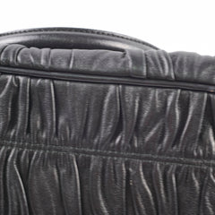 Prada Nappa Gaufre Tote Black