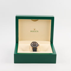 Rolex Yachtmaster 40mm Rose Gold Black Dial