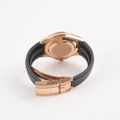 Rolex Yachtmaster 40mm Rose Gold Black Dial