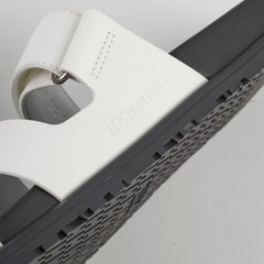 Hermes Chypre Sandals White 39.5