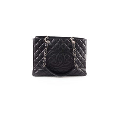 Chanel Caviar Grand Shopping Tote GST Black