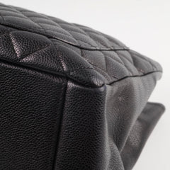 Chanel Caviar Grand Shopping Tote GST Black