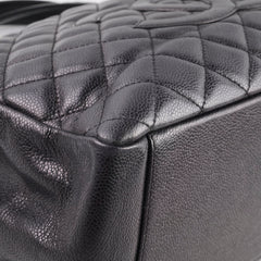 Chanel Caviar Grand Shopping Tote GST Black