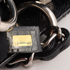 Chanel Caviar Grand Shopping Tote GST Black