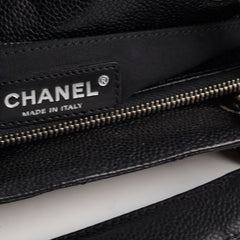 Chanel Caviar Grand Shopping Tote GST Black