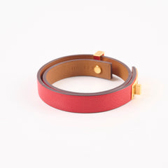 Hermes CDC Double Tour Red - X Stamp