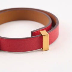 Hermes CDC Double Tour Red - X Stamp