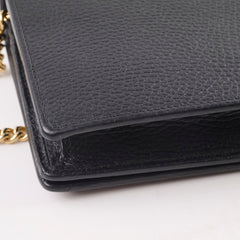 Gucci GG Logo Wallet On Chain Black