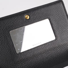 Gucci GG Logo Wallet On Chain Black