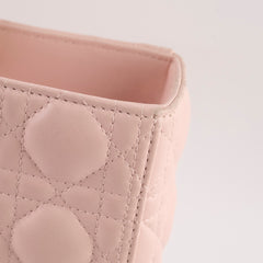 Christian Dior Large Lady Dior Lambskin Pink