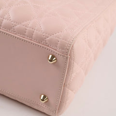 Christian Dior Large Lady Dior Lambskin Pink