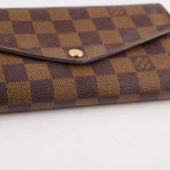 Louis Vuitton Sarah Wallet Damier Ebene