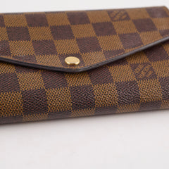 Louis Vuitton Sarah Wallet Damier Ebene