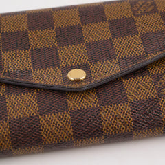 Louis Vuitton Sarah Wallet Damier Ebene