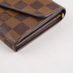 Louis Vuitton Sarah Wallet Damier Ebene