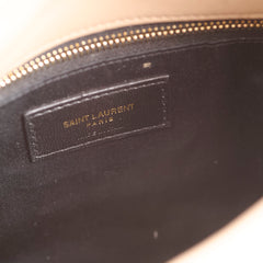 Saint Laurent Lou Puffer Mini Beige