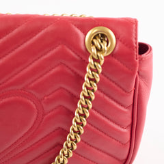 Gucci Marmont Flap Medium Red