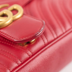 Gucci Marmont Flap Medium Red