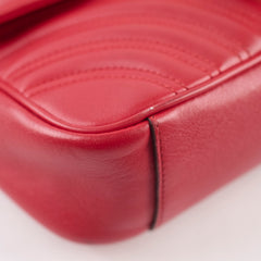 Gucci Marmont Flap Medium Red