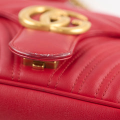 Gucci Marmont Flap Medium Red