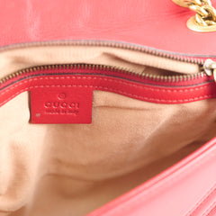 Gucci Marmont Flap Medium Red