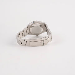 Rolex Oyster Perpetual 31mm Arabic Pink Dial Silver