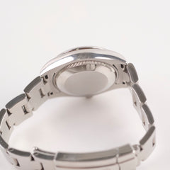 Rolex Oyster Perpetual 31mm Arabic Pink Dial Silver