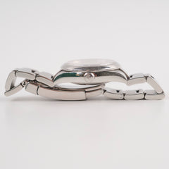 Rolex Oyster Perpetual 31mm Arabic Pink Dial Silver