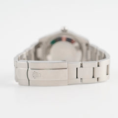 Rolex Oyster Perpetual 31mm Arabic Pink Dial Silver