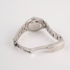 Rolex Oyster Perpetual 31mm Arabic Pink Dial Silver