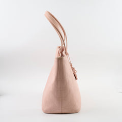 Christian Dior Coated Canvas Tote Light Pink