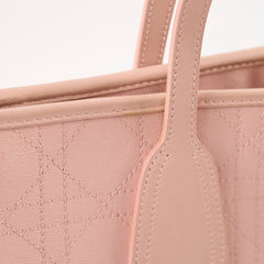 Christian Dior Coated Canvas Tote Light Pink