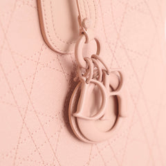 Christian Dior Coated Canvas Tote Light Pink