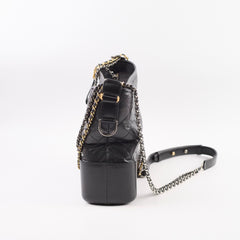 Chanel Medium Gabrielle Bag Black Calfskin